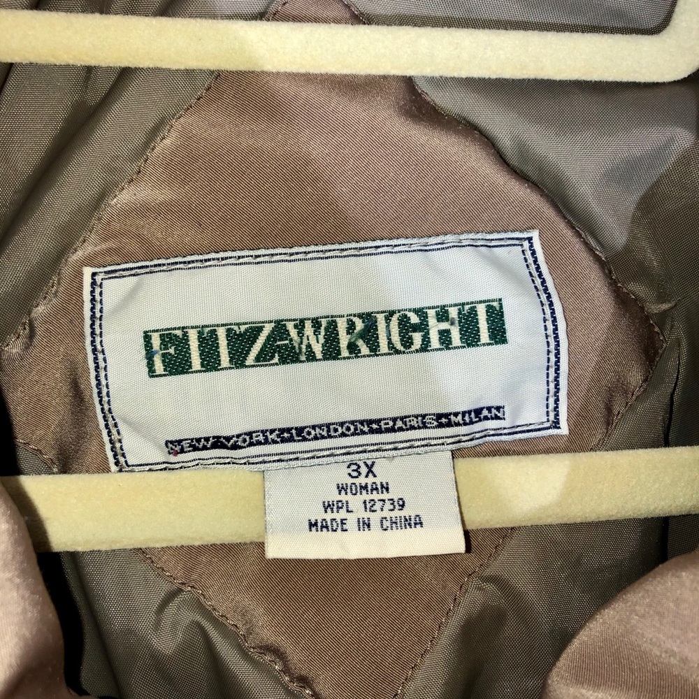 Tan Puffy Jacket - Picture 3 of 3